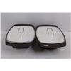 Image 3 : (2) Plastic Serving Trays 7"x11" & (2) Plastic Serving Trays 8"x5"