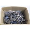 Image 2 : Work Light - Change Lamps & Box of Assorted Cables & Cords