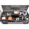 Image 3 : Rubbermaid Case 20"x9"x9", Weller Soldering Iron - Works, (6) Replacement Soldering Irons, Weller So