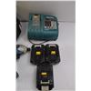 Image 2 : Makita Cordless Tool Bag: Reciprocating Saw - Works, Drill - Works, Single Battery Charger - Works, 