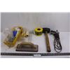 Image 1 : Bag of 2" Screws, Sanding Block w/ Handle, Roll of Yellow Caution Tape, 16" Rubber Mallet w/ Wooden 