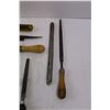 Image 2 : (16) Assorted Metal Files, Soldering Iron, Misc.