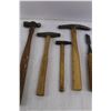 Image 3 : (2) Metal Files, Tack Hammer, (2) Ball Point Hammers, (2) Welding Hammers, Snap On Brake Spring Tool