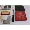 Image 3 : Craftsman Bench & Radial Saw Molding Head, Assorted Sanding Disks, Assorted Saw Blades, Abrasive Pap