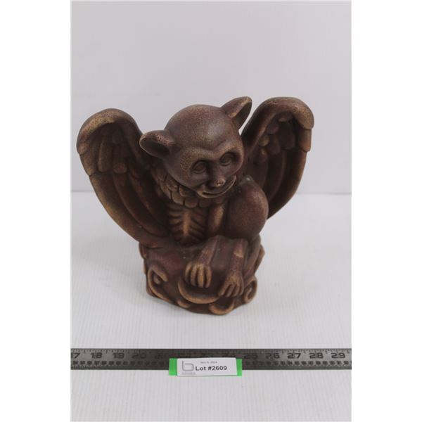 Metal Gargoyle Statue 11"