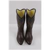 Image 4 : (2) Pairs of Ceramic Cowboy Boots 7.5"