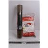 Image 1 : Nylon Tent Fly Complete 7'x7'6" - NIB & Moss Display Mat 18"x39"