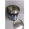 Image 2 : (2) 11"x8" Round Christmas Tins w/Lids