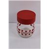 Image 2 : Round Glass Cookie Jar w/Lid 5.5"x10", Round Glass Candy Jar w/Lid 4.5"x5.5", & Round Glass Frog Jar