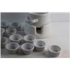 Image 3 : (16) pc Ceramic Fondue Set and Ceramic Cup