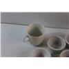 Image 8 : (16) pc Ceramic Fondue Set and Ceramic Cup