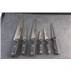 Image 7 : (6) Stainless Kuchen-Messer Kitchen Knives