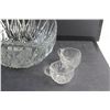 Image 3 : Glass Punch Bowl and (4) Glass Cups