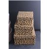Image 2 : AccuChef Digital Kitchen Scale - Tested, (3) Storage Tins and (3) Leopard Pattern Storage Boxes