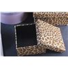 Image 9 : AccuChef Digital Kitchen Scale - Tested, (3) Storage Tins and (3) Leopard Pattern Storage Boxes