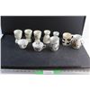 Image 1 : (5) Ceramic Egg Holders, (3) Mugs and (2) Tea Cups