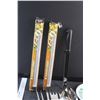 Image 2 : Kitchenware - Spatula, Ladle and Potato Masher, (2) X-Treme Edge Knives, Serving Trays and Hanging P