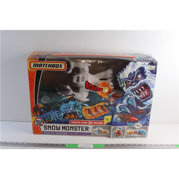Matchbox Mega Rig Snow Monster Toy