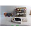 Image 1 : Deluxe Edition Lite Brite Game and Matchbox Shark Escape Toy
