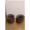 Image 1 : *(2) Wicker Baskets