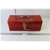 Image 1 : Tool Box (Rusted Hinge Doesn't Allow Lid to Open) 16.25" x 6" x 6.5"