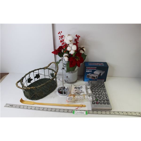 Mini Game Entertainment System (620 Games Built In - NIB), Innovage Jumbo Universal Remote 11" x 5" 