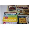 Image 2 : (6) Quilting Books, (2) Books (Maddie's Diaries, Atlantis) And Variety Quilting And Children's Magaz