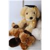 Image 2 : (3) Stuffed Toy Dogs (Graduation 1' Tall, Ty 15" Length, Large 20" Tall)