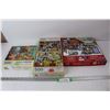 Image 1 : (3) 500 Piece Jigsaw Puzzles (1) 1000 piece Jigsaw Puzzle- All As Is