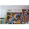 Image 3 : (3) 500 Piece Jigsaw Puzzles (1) 1000 piece Jigsaw Puzzle- All As Is