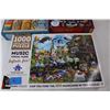 Image 2 : (2) 500 Piece Jigsaw Puzzles, (1) 1000 Piece Jigsaw Puzzle