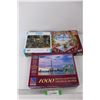 Image 1 : (3) 1000 Piece Jigsaw Puzzles