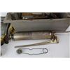 Image 2 : Watson Welding Gloves, Hand Pump Greaser, Flint And Steel, Misc.