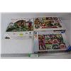 Image 1 : (3) Jigsaw Puzzles, 500 Piece, 900 Piece, 1000 Piece