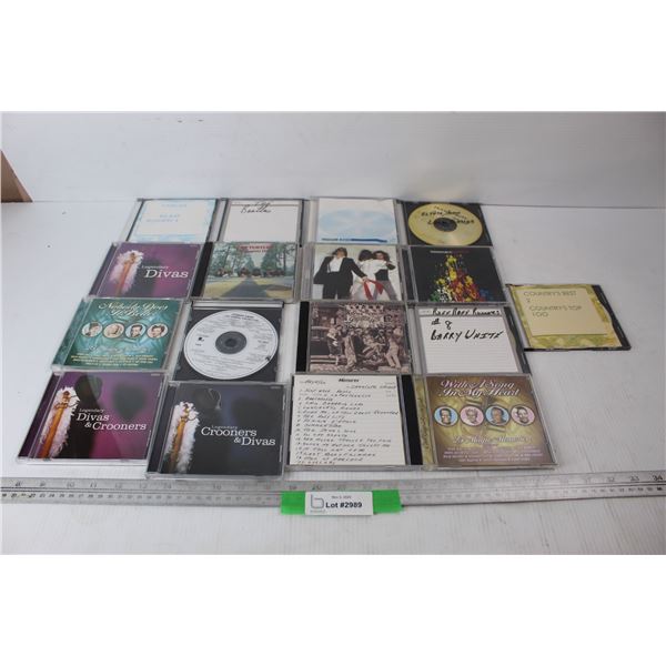 (17) Various CDs, Alice Cooper, Johnny Cash, Misc.