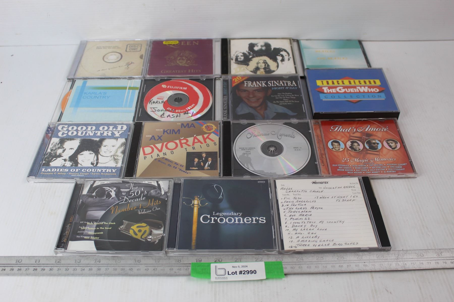 (15) Various CDs, Led Zeppelin, Queen, Frank Sinatra, Misc.