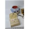 Image 2 : Assorted Men's Hair Care, Candle, Glass Bottle, (2) Clocks,