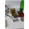 Image 3 : Assorted Men's Hair Care, Candle, Glass Bottle, (2) Clocks,