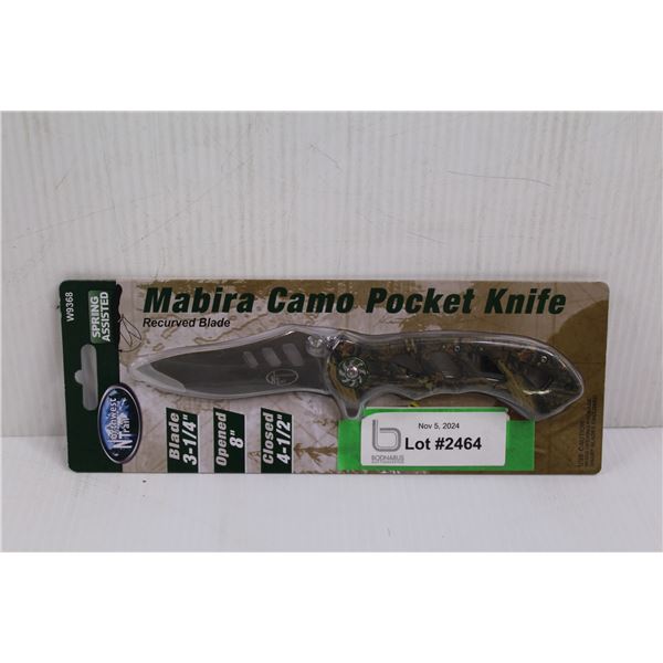 Northwest Trail Mabira Camo Pocket Knife