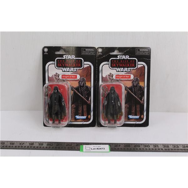 (2) Star Wars The Rise of Skywalker Knight of Ren 4" Action Figures - NIB
