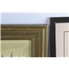 Image 7 : (3) Framed Prints - Floral & Cowboy Patterns 17'' x 14''