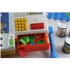 Image 6 : Fisher Price Toys - Cash Machine with a Conveyor, Shopping Basket and Shopping List Toy