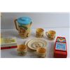 Image 2 : Tick Tock Teacher Toy, Fisher Price Pocket Camera, Cabbage Patch Kids Tea Toy Set and Electronic Mus