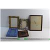 Image 1 : (5) Decorative Photo Frames - Size from 6 1/2'' x 6 1/2'' to 11'' x 9''