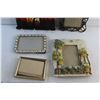 Image 4 : Key Rack and (4) Photo Frames - Size from 4 1/2'' x 3 1/2'' to 8'' x 6''