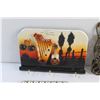 Image 8 : Key Rack and (4) Photo Frames - Size from 4 1/2'' x 3 1/2'' to 8'' x 6''