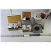 Image 1 : Dizaine Electrical Components And Assorted Switches, Plates etc.