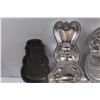 Image 2 : (5) Cake Pans: Bunny, Snowman, Train, Chicken, Teddy Bear