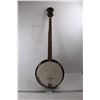 Image 1 : Unmarked Banjo- Missing String- Some Scratches