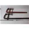 Image 1 : (2) Large Metal F- Clamps
